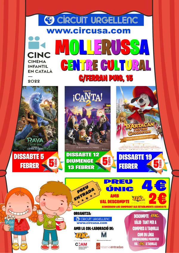 Cartell CINC Mollerussa - 2022